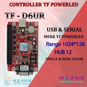 TF D6UR CONTROLLER SINGLE COLOR POWERLED