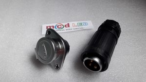 Waterproof connector 3 pin for led