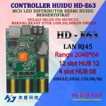 HUIDU HD E63 CONTROLLER RUNNING TEXT