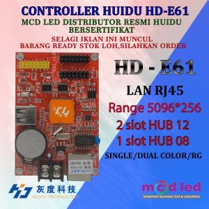 HUIDU HD E61 CONTROLLER RUNNING TEXT