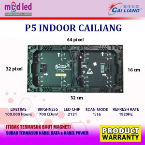 MODUL P5 RGB FULL COLOR INDOOR SMD CAILIANG