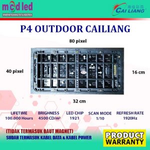 MODUL P4 RGB SMD FULL COLOR OUTDOOR CAILIANG