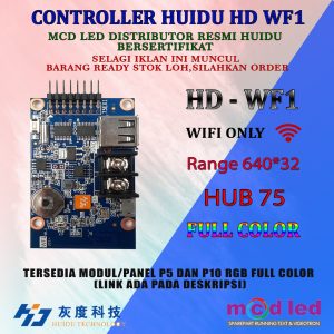 HUIDU HD WF1 BUKAN W60 75 CONTROLLER RUNNING TEXT