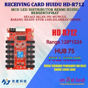 RECEIVING CARD HUIDU HD-R712 HD R712 PENGGANTI HD R512 HD-R512 VIDEOTRON FULL COLOR
