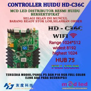 HUIDU HD C36C WIFI UPGRADE VERSION HD C35C CONTROLLER FULL COLOR