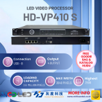 LED VIDEO PROCESSOR HD-VP410 S