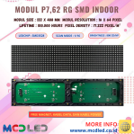 PANEL MODUL P7,62 RG SMD INDOOR